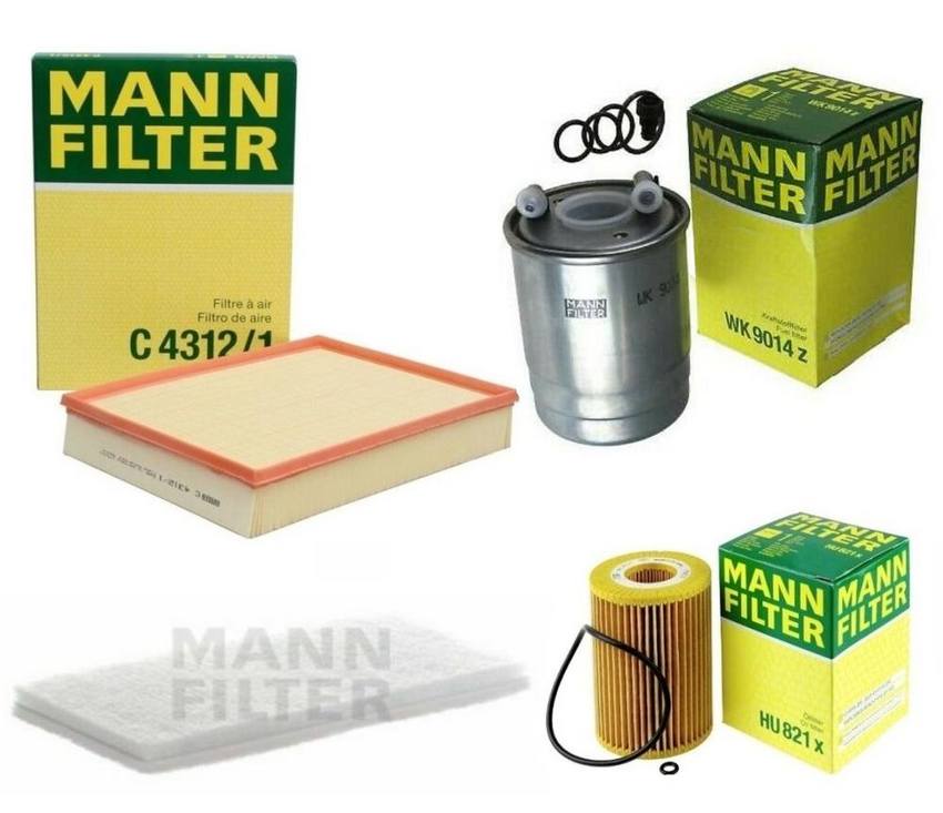 Mercedes Filter Service Kit 6421800009 - MANN-FILTER 1789547KIT